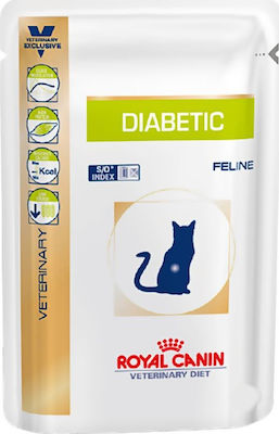 Royal Canin Diabetic Wet Food for Adult Cat in Pouch 85gr 4020010