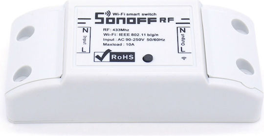Sonoff RF R2 Интелигентен Превключвател Wi-Fi и RF 10A