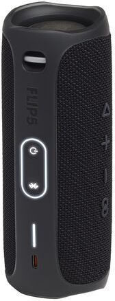 JBL Flip 5 Αδιάβροχο Ηχείο Bluetooth 20W με Διάρκεια Μπαταρίας έως 12 ώρες Black Matte