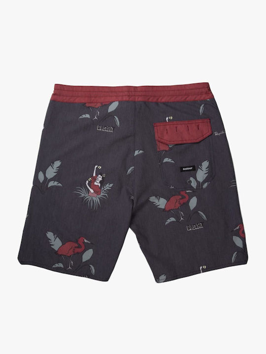Men's Swimwear Shorts Black with Prints