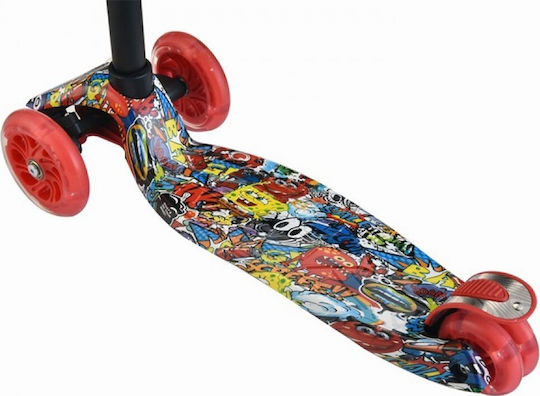 Byox Kids Scooter Rapture 3-Wheel for 3+ Years Red