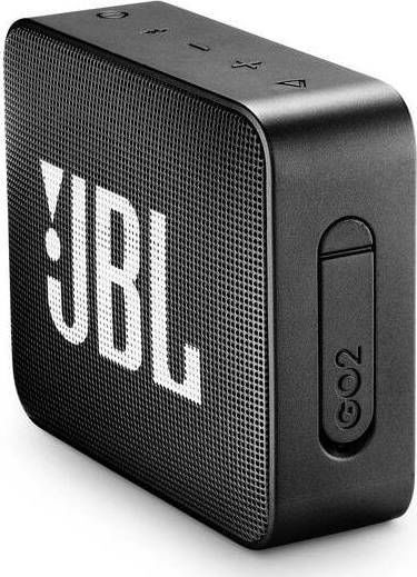 JBL Go 2 JBLGO2BLKAM Waterproof Bluetooth Speaker 3W with Battery Life up to 5 hours Midnight Black