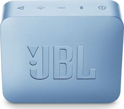 JBL Go 2 Waterproof Bluetooth Speaker 3W with Battery Duration up to 5 hours Light Blue