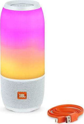 JBL Pulse 3 JBLPULSE3WHTAM Bluetooth Speaker 20W with Battery Duration up to 12 hours White