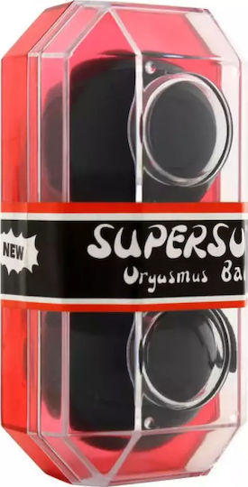 Seven Creations Supersoft Orgasmus Balls Вагинални топки Черен