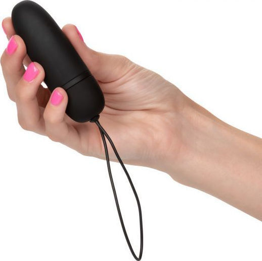 handlicher masturbator mit vibro bullet 9 cm Calexotics Silicone Remote Bullet Vibrator Geschoss mit Fernbedienung 9cm  Schwarz