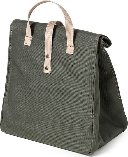 The Lunch Bags Insulated Handbag Original 5 Liters Olive L24 x W16 x H21cm