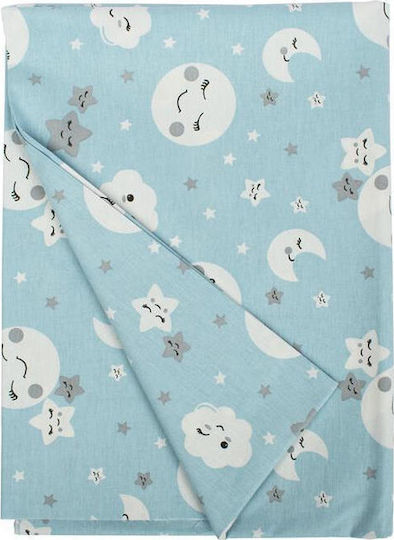 Dimcol Smile Hässe-Kuscheldecke Hellblau 80x80cm.
