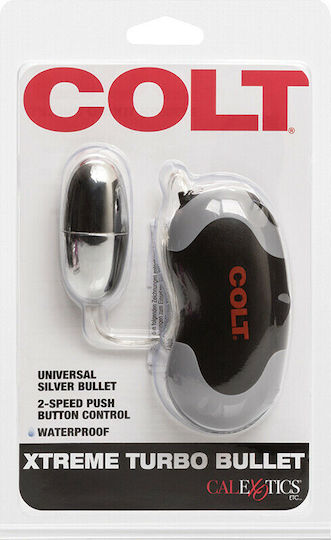 Colt Xtreme Turbo Powered Bullet Egg Vibrator Ei mit Fernbedienung 5.7cm Schwarz