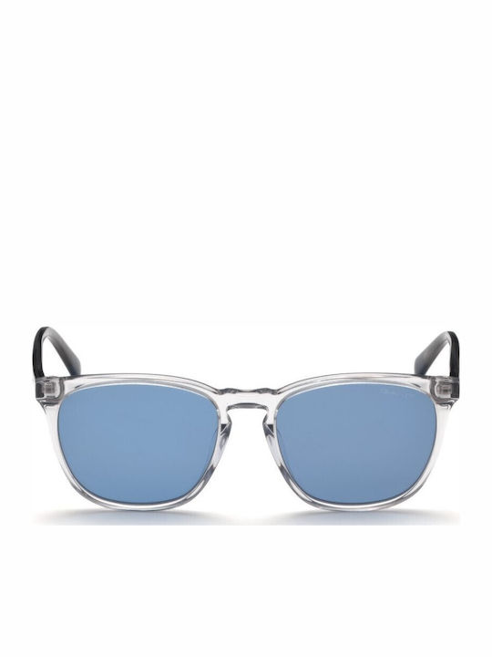 Gant Ochelari de soare Transparent cu Cadru & Albastru deschis Lentilă