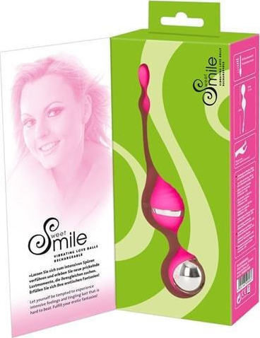 You2Toys Sweet Smile Vibrating Love Balls Vaginalbälle mit Vibration Rosa