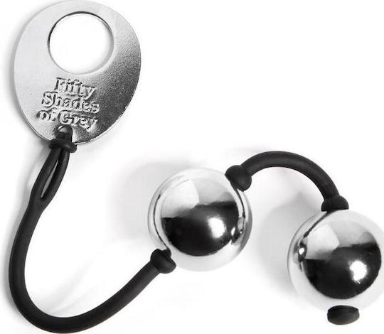 Fifty Shades of Grey Inner Goddess Pleasure Balls Κολπικές Μπάλες Ασημί