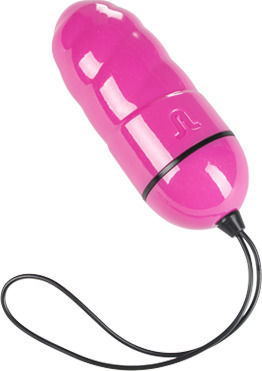 Adrien Lastic Ocean Storm Vibrator Egg cu Telecomandă 8cm Roz