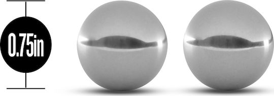 Blush B Yours Gleam Stainless Steel Kegel Balls Vaginalbälle Silber