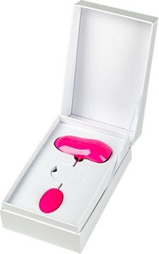 Adrien Lastic Play Ball Mini Δονητής Egg με Απομακρυσμένο Έλεγχο 3.9cm Ροζ