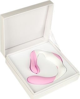 Adrien Lastic O Venus Mini Διπλός Δονητής 10cm Λευκός