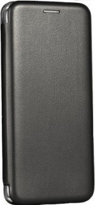 Senso Oval Stand Synthetic Leather Book Black (Huawei P Smart 2019)