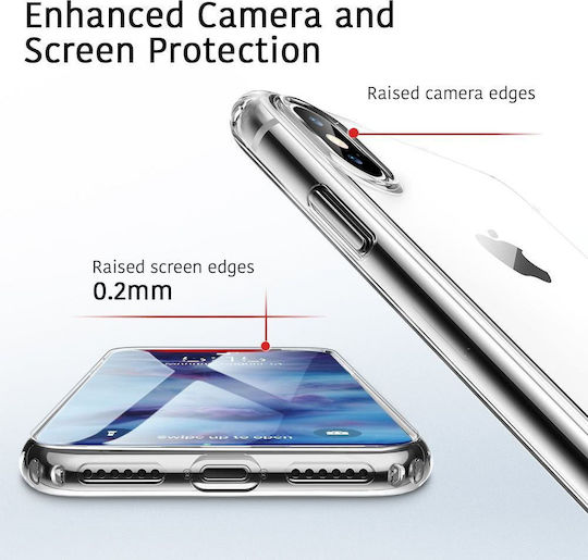 ESR Essential Zero Back Cover Silicon Transparent (iPhone XS Max)