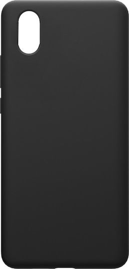 Matt Back Cover Silicone 1.2mm Black (iPhone XS Max)