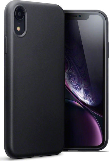 Matt Back Cover Silicone 1.2mm Black (iPhone XS Max)