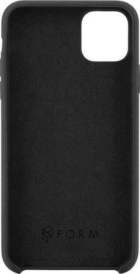 Soft Touch Back Cover Σιλικόνης Μαύρο (iPhone 11)
