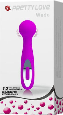 Pretty Love Wade Vibrator Massage 15cm BI-014432 Purple