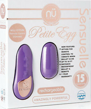 nu sensuelle Petite Egg Mini Vibrator Egg Cu Telecomandă Violet