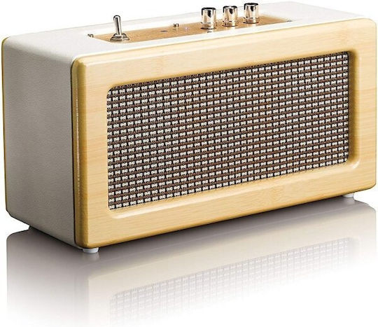 Lenco Bluetooth Speaker 20W with Battery Duration up to 4 hours Beige