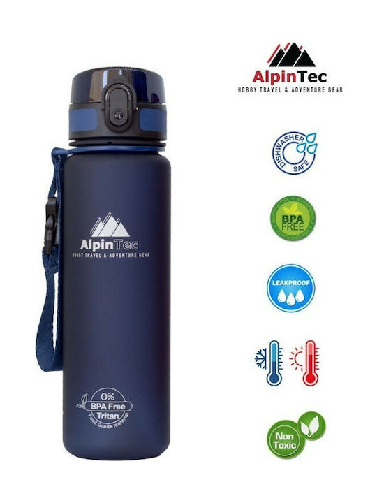 AlpinPro Quest Παγούρι Πλαστικό 1000ml Μπλε AlpinPro Quest Παγούρι Πλαστικό 1000ml Μπλε