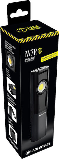 LedLenser Φακός Συνεργείου Μπαταρίας LED IPX4 Διπλής Λειτουργίας με Φωτεινότητα έως 600lm IW7R