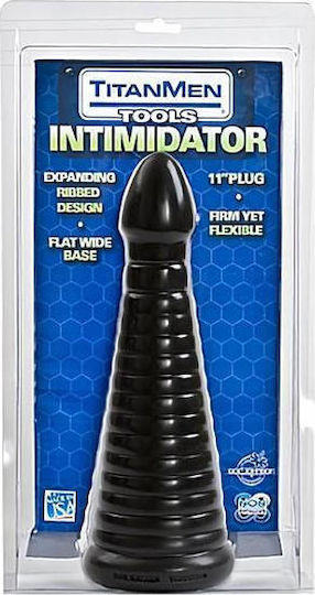 Doc Johnson TitanMen Tools Intimidator Anal Plug Black 28cm