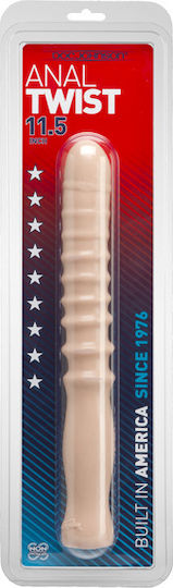 Doc Johnson Anal Twist Dildo Anal Flesh 17.8cm