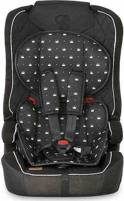 Lorelli Explorer Booster Baby Car Seat 9-36 kg Black Crowns