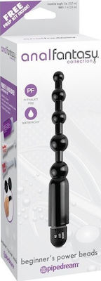 Pipedream Anal Fantasy Collection Power Beads Vibrator Vibrator Anal Black 29.5cm PD4657-23