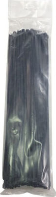 Pack of 100pcs Black Plastic Cable Ties 250x4.4mm