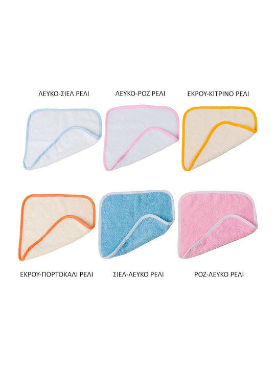 O Kosmos tou Morou Shoulder Burp Cloth Light Blue 30x30cm