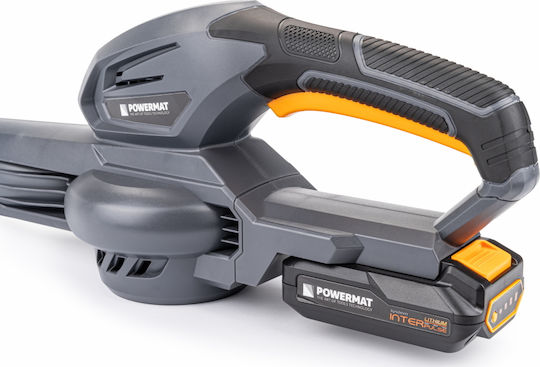 Powermat Φυσητήρας / Απορροφητήρας Χειρός 20V με 1 Μπαταρία 2Ah & Μέγιστη Ταχύτητα Αέρα 250km/h