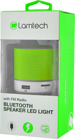 Lamtech Speaker Boxă Bluetooth cu Radio Verde