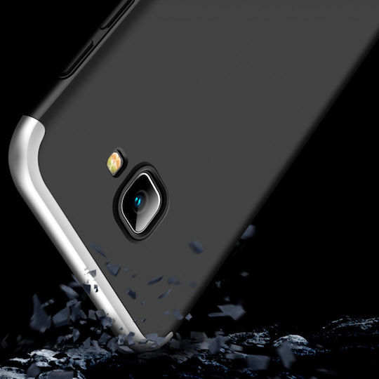 С пълно покритие (360°) Пластмаса 0.3мм Черен (Galaxy J4+)