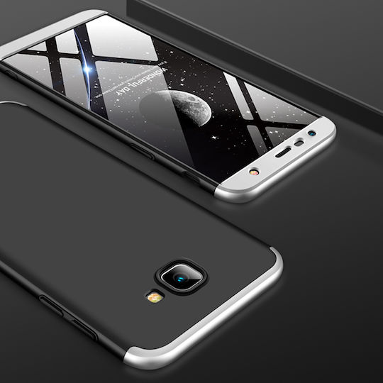 С пълно покритие (360°) Пластмаса 0.3мм Черен (Galaxy J4+)