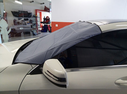 Autoline Външна слънцезащита за предно стъкло на кола TopCover 80 Малък 193x80см.