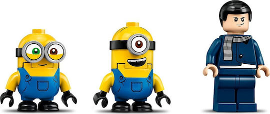 LEGO Minions Unstoppable Bike Chase Pentru 6+ Ani 136 Bucăți