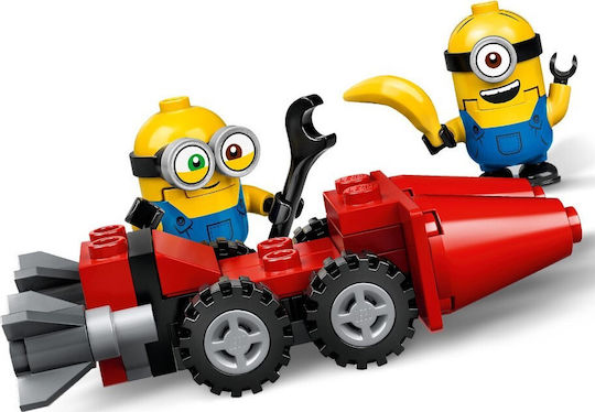 LEGO Minions Unstoppable Bike Chase Pentru 6+ Ani 136 Bucăți