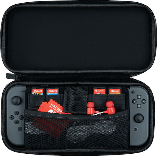PDP Pull-N-Go Case Elite Edition Θήκη Μεταφοράς για Κονσόλα Switch Γκρι