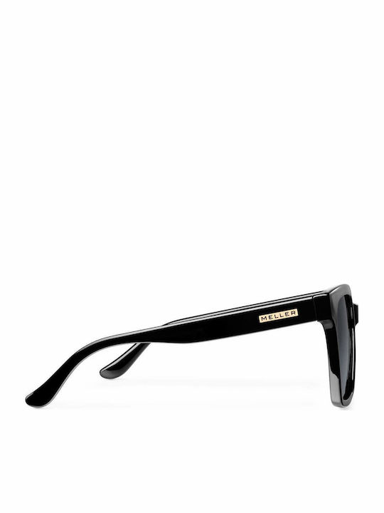 Meller Shaira Women's Sunglasses with Plastic Frame All Black SH-TUTCAR