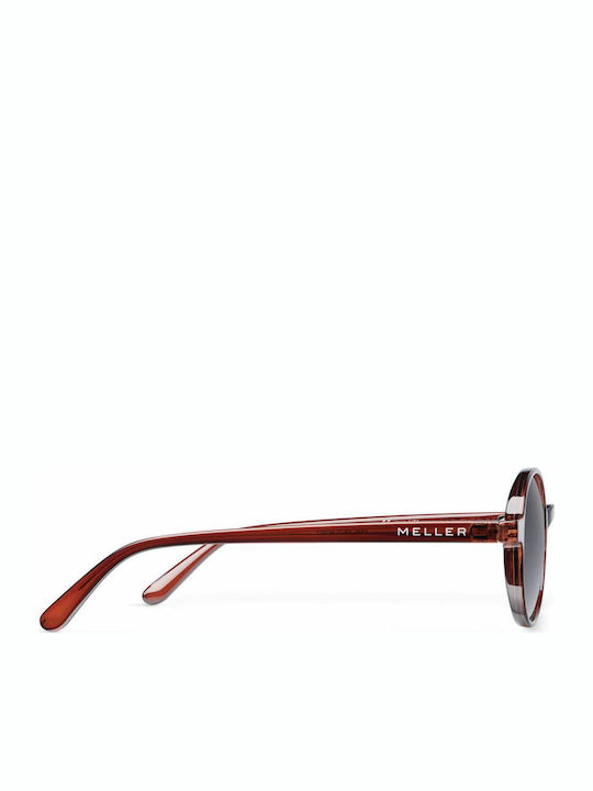 Meller Kribi Sunglasses with Brown Plastic Frame and Black Polarized Lens KR-TEJAGREY