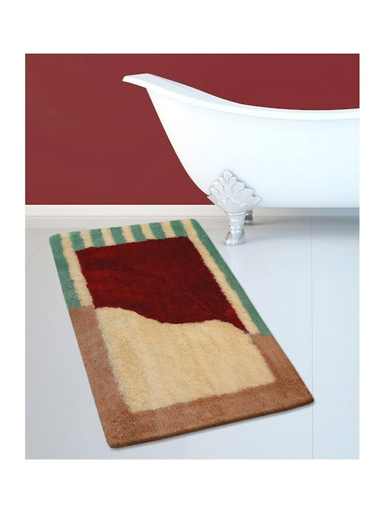 San Lorentzo Bath Mat Iris 1422BEIGE Brown 60x100cm