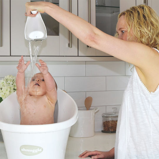 Shnuggle Shampoo Rinse Cup Beige