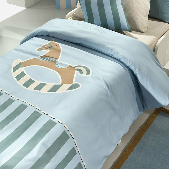 Saint Clair Kids Duvet Cover Single Blue