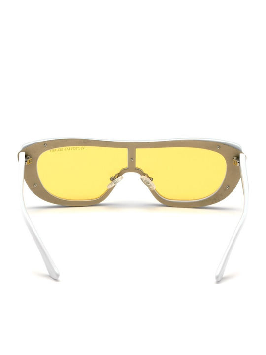 Victoria's Secret Women's Sunglasses with White Plastic Frame VS0011 25G